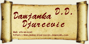 Damjanka Đurčević vizit kartica